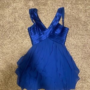 BCBGMAXAZRIA royal blue cocktail dress size 0